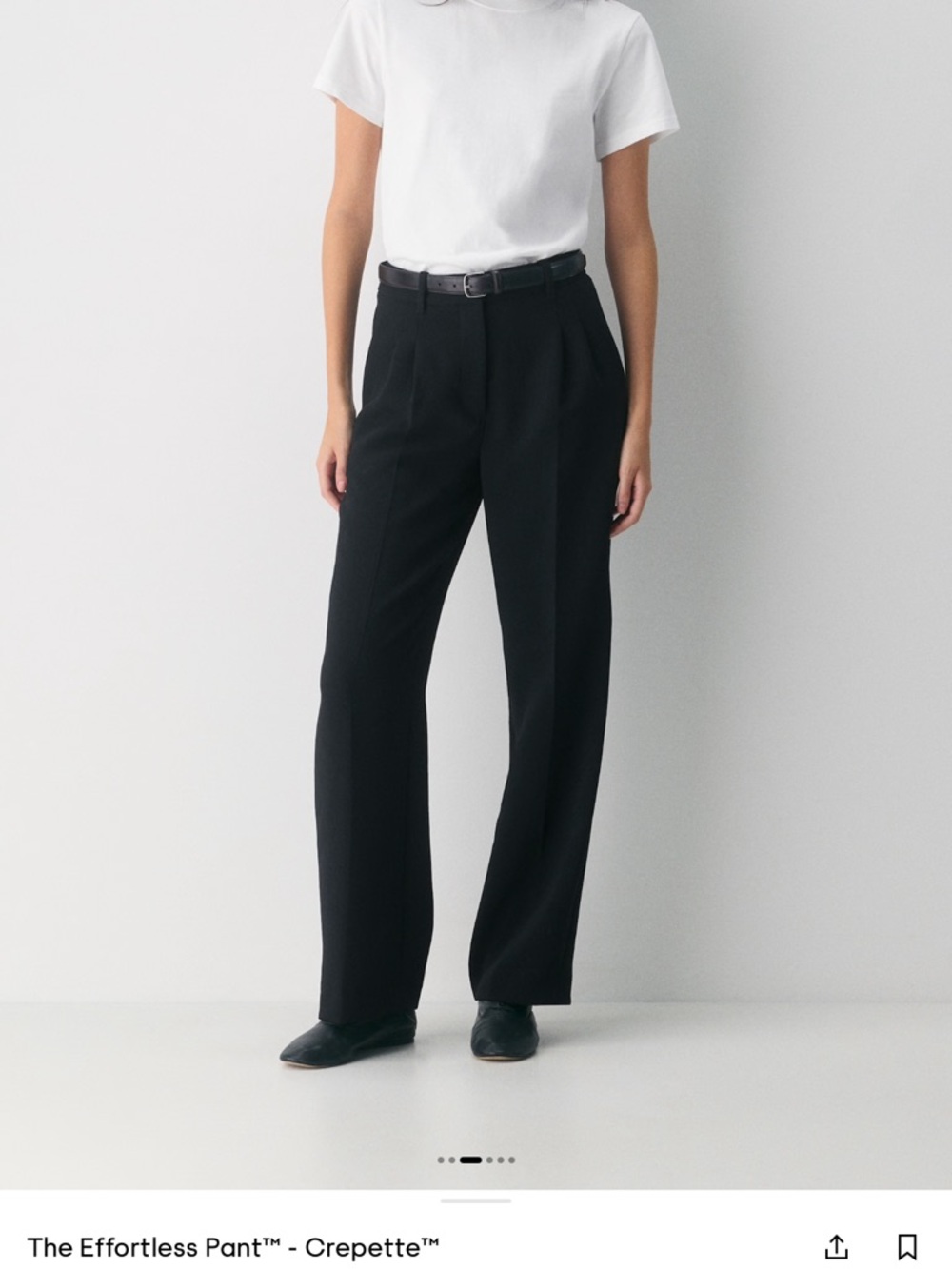 Aritzia - The Effortless Pant, High rise